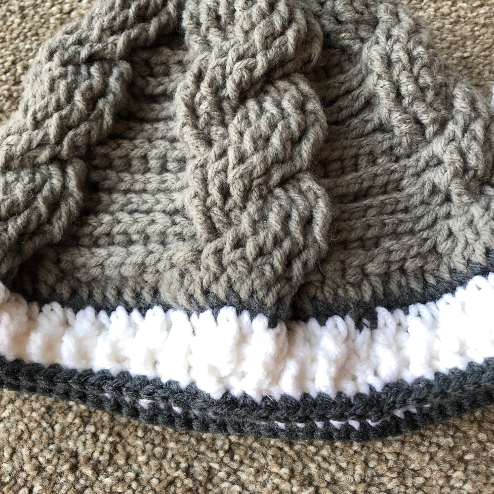 Crochet baby set